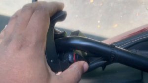 Parking brake on your 2018 Honda NC750X DCT