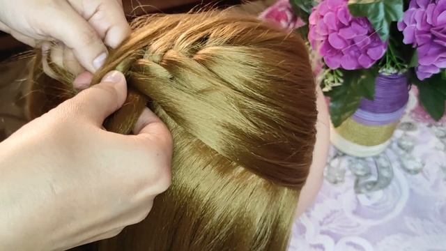 Колосок/Плетение кос для начинающих/Hair braiding for beginners смотреть онлайн