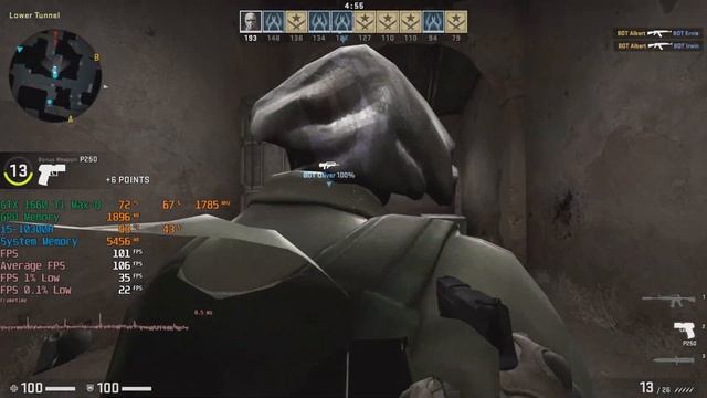 CS:GO 1080p Benchmark - Intel i5-10300H + GTX 1660 Ti Max-Q - HP Pavilion 16-a0032dx Gaming Laptop смотреть онлайн