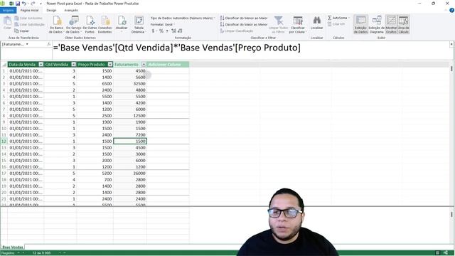 Funções Básicas do Power Pivot - SUM e AVERAGE (Soma e Média) смотреть онлайн