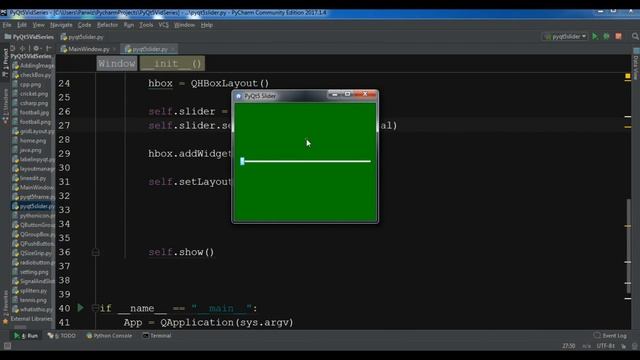 How To Create QSlider In PyQt5 (Python GUI Development) #18 смотреть онлайн