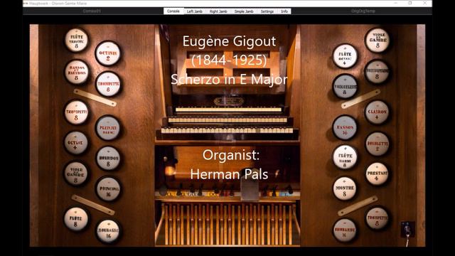 Eugène Gigout Scherzo in E Major (Haupwerk Oloron) смотреть онлайн