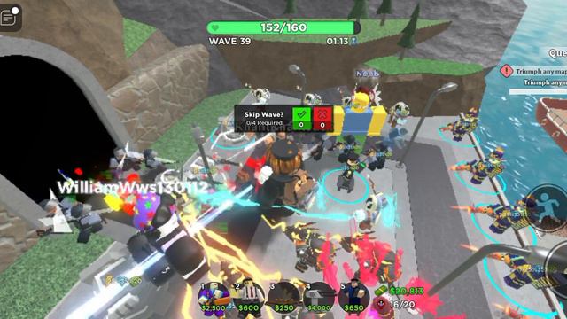 beating fallen king in tds Roblox смотреть онлайн