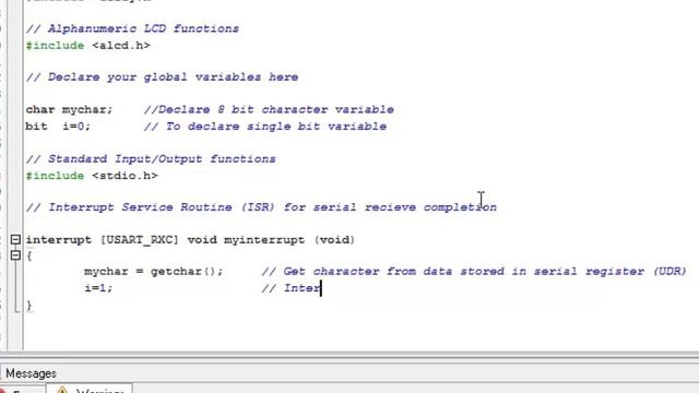 Serial communication in Matlab With Proteus and Code Vision AVR using Interrupts смотреть онлайн