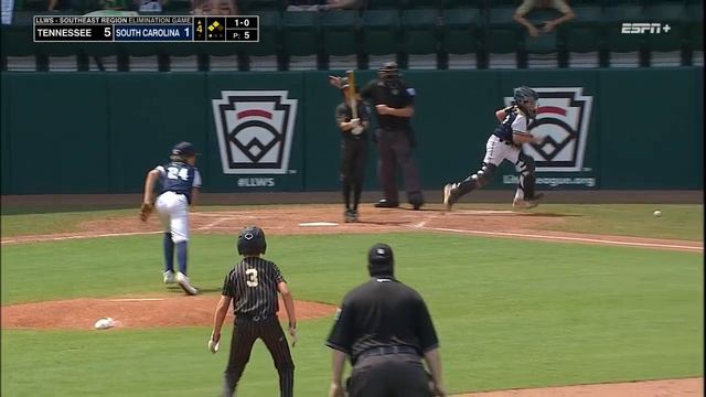 Little League Baseball 2021 : Nolensville, TN vs. Taylors, SC (Southeast Regional) Aug 9 смотреть онлайн