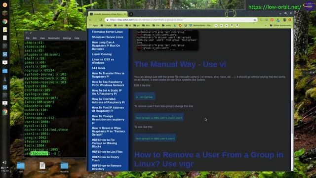 How to Remove a User From a Group in Linux смотреть онлайн
