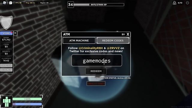 New 1.3.4 Code! | Roblox Criminality смотреть онлайн