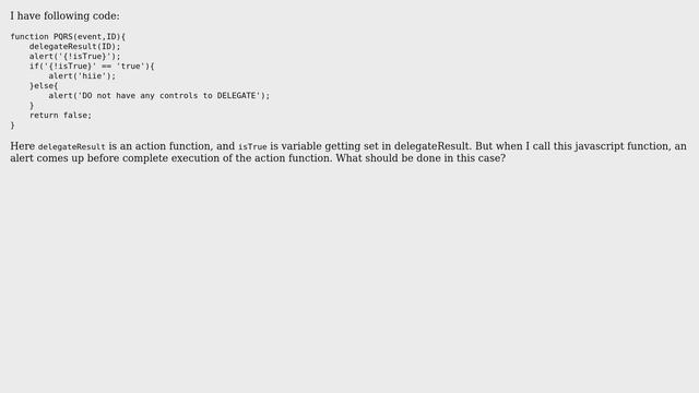 Salesforce: How to call controller method from java script asynchronously? смотреть онлайн