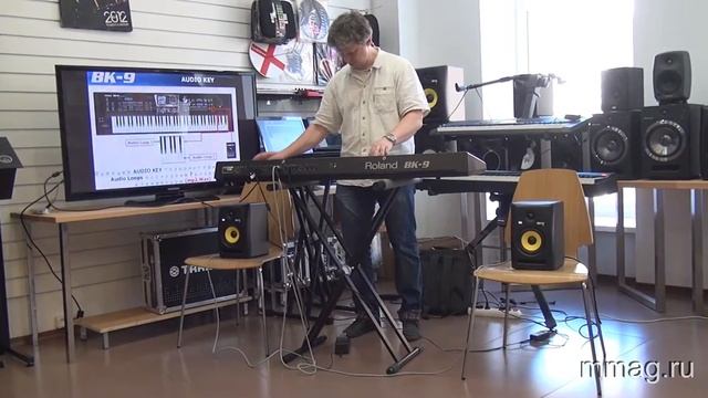 mmag.ru: Roland BK-9 «Supernatural» Hi-End «самоиграйка» - видео обзор смотреть онлайн