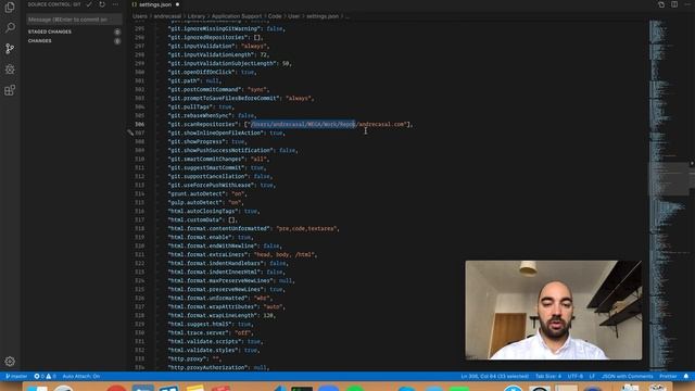 VS Code Setting: git.scanRepositories смотреть онлайн