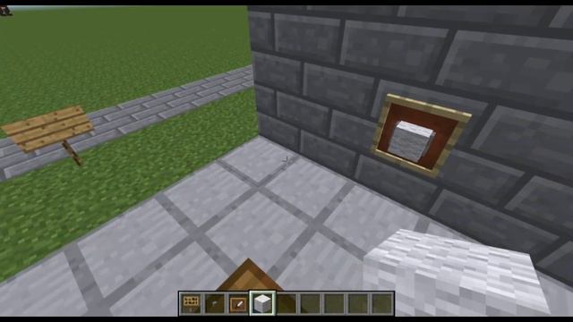 How to make a toilet paper holder in Minecraft! смотреть онлайн