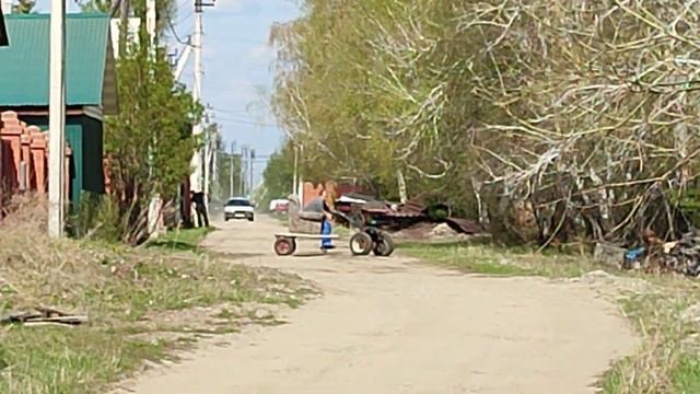 Самоделка. Мотоцикл с мягким креслом смотреть онлайн