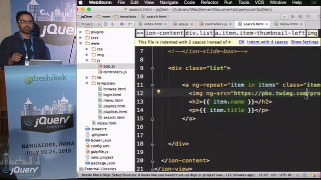 Ionic Framework Power of Angular Meets Smartness of Phonegap by Rajat @jQueryConf 2015 смотреть онлайн