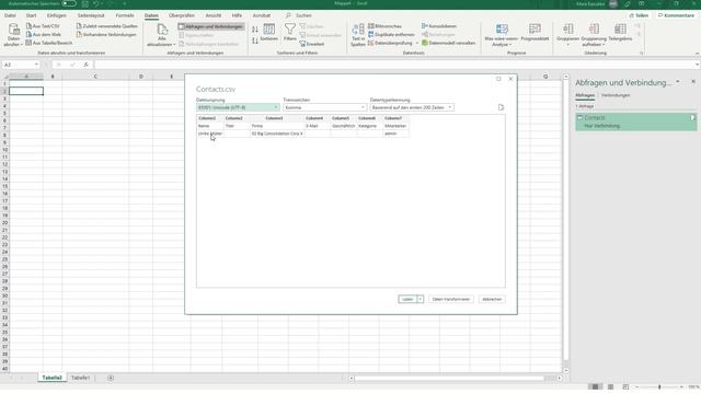 CSV-Datei mit Umlauten in Excel importieren смотреть онлайн