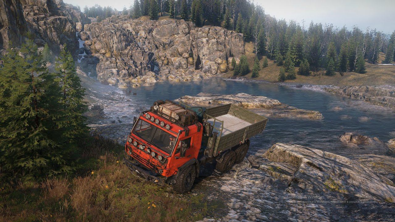 SnowRunner - Штат Мэн. 6 сезон. Вышло новое обновление Сноу Раннер Штат Мэн. Низина. Начало