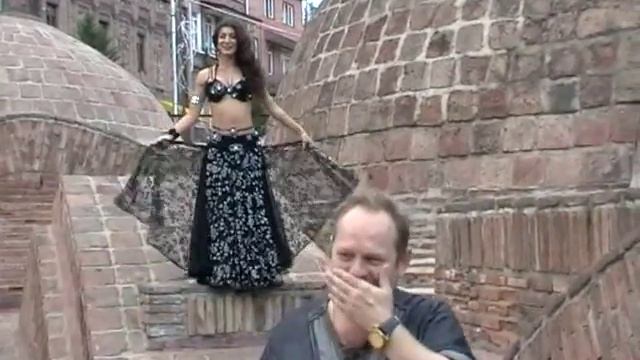 Съёмки грузинской фотомодели в Абанот Убани, в Тбилиси. смотреть онлайн