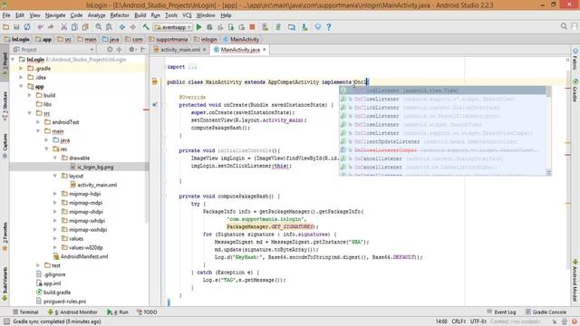 Integrate Linkedin SDK in Android with Login Example - Using Android Studio смотреть онлайн