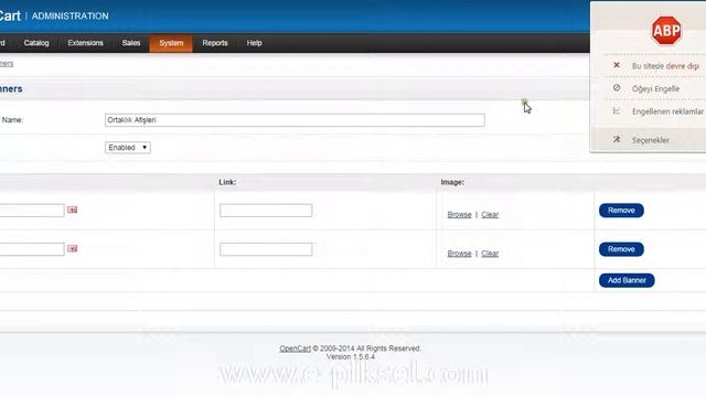 OpenCart Affiliate Banners v1.0.0 смотреть онлайн