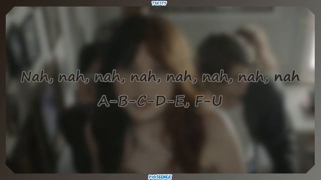 GAYLE - abcdefu (Tekst) смотреть онлайн
