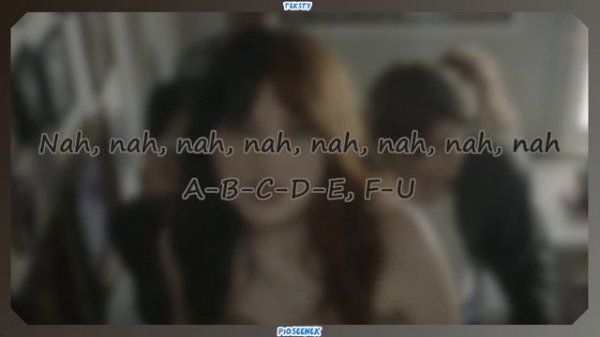 GAYLE - abcdefu (Tekst)