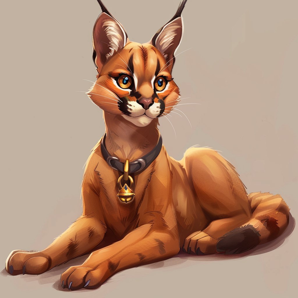 каракал заигрался