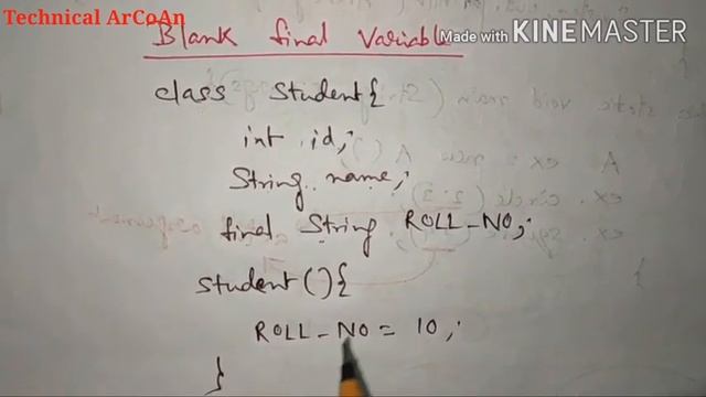 final keyword in java | use of final keyword |final class | final method | final variable смотреть онлайн