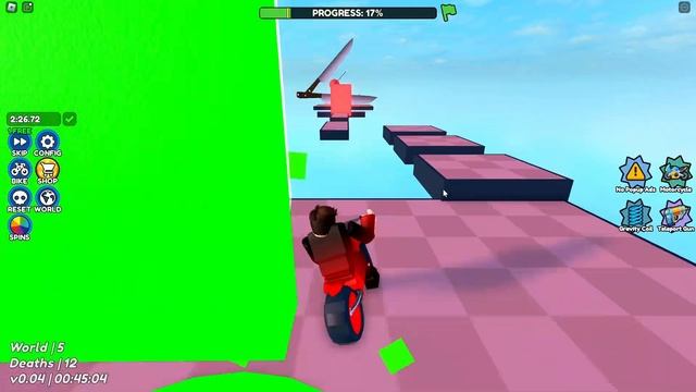 How To Win World 5 On The BEST BIKE In Roblox Obby But You're On A Bike... смотреть онлайн