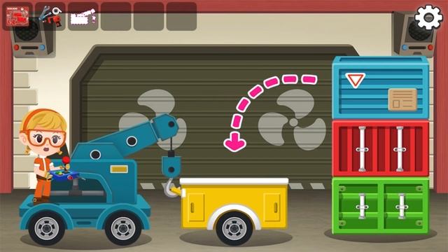 Tow Truck | Robocar Poli Repair Game Play | Monster Car wash Racing Heavy equipment | KIGLE TV смотреть онлайн