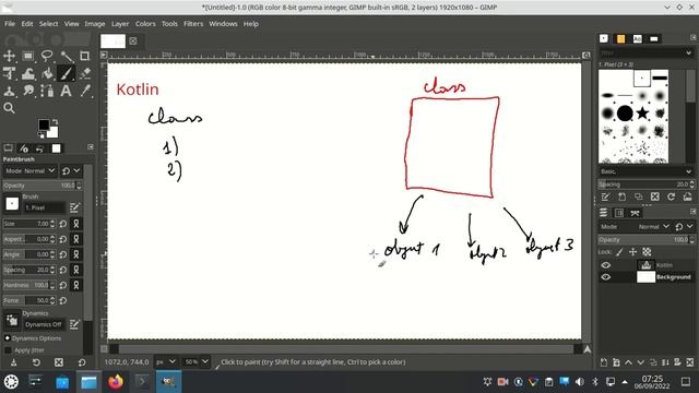 kotlin : class properties and functions смотреть онлайн
