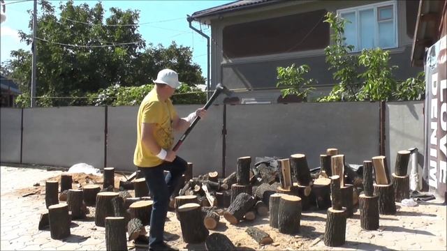 Вот как надо колоть дрова быстро смотреть онлайн
