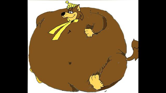 Inflated 50s And 60s Hanna-Barbera Characters.