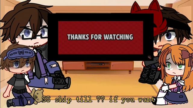 Past Afton family react to the future || FNaF x Gacha || My first Reaction video смотреть онлайн