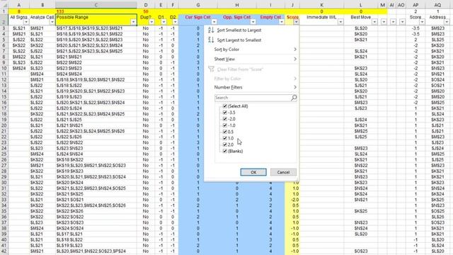 Excel VBA Plays Connect 5 (extended Tic Tac Toe) смотреть онлайн
