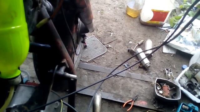 Мотоцикл Днепр - Первый запуск смотреть онлайн