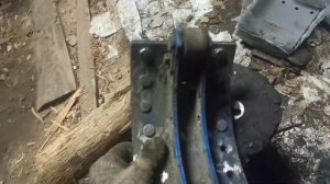 Ремонт тормозных валов, переклепка накладок "Выходные"#зубр #зубренок #маз #маз4370 #колхоз #тормоз