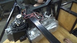 Самодельный снегоход 02 ,часть № 14 Финал !!!