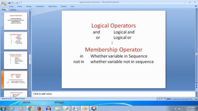 GETTING STARTED WITH PYTHON смотреть онлайн