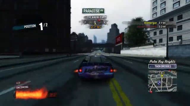 Burnout Paradise Remastered - Deep South (Hunter Racing Oval Champ) - 1:04.62 смотреть онлайн