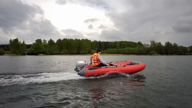 Надувная лодка Zvezda 360 КАТАМАРАН НДНД + мотор 9,9 (15) лс 2х тактный смотреть онлайн