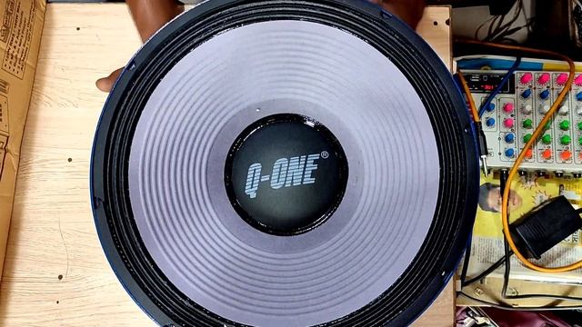 Q One speaker || competition ka boss || q one mid bass 600 w speaker || 15inch speaker Pa15600 смотреть онлайн