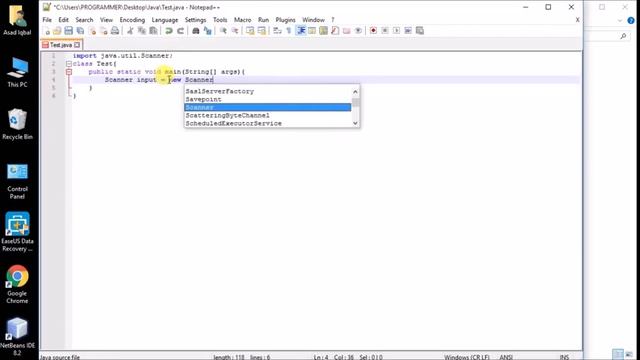 How to Get input from user in Java (java.util.Scanner) смотреть онлайн
