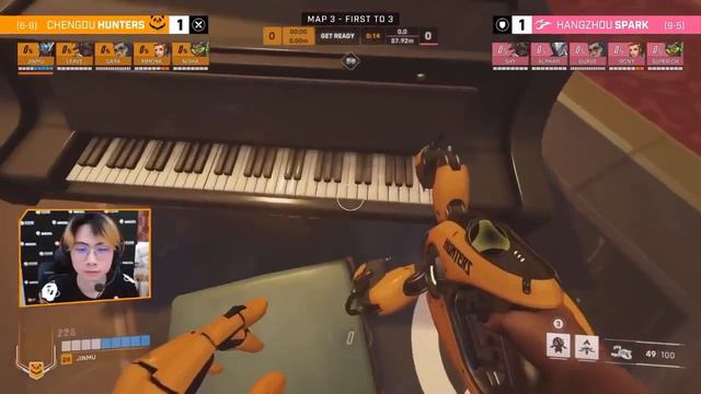 Сыграл детскую колыбельную на пианино в Overwatch смотреть онлайн