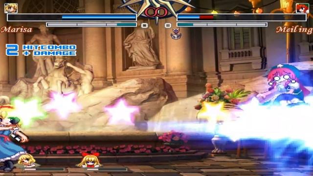 Mugen Marisa Kirisame VS Hong Meiling - Summer Waifu смотреть онлайн