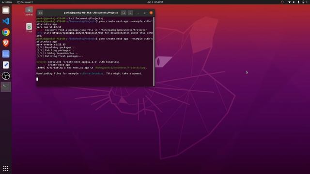 How to create next JS app with typescript and tailwindCSS || React JS || смотреть онлайн