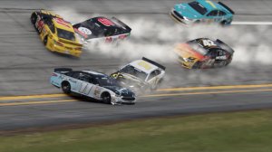 Массивная авария Nascar 2019