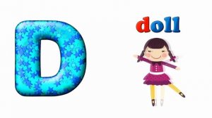 Весело изучайте Английский алфавит с картинками и словами #1 (A, B, C, D, E, F, G)