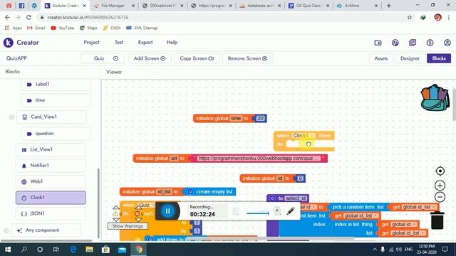 How to Create Quiz App with Mysql Database in Kodular || Hindi & Bangla смотреть онлайн