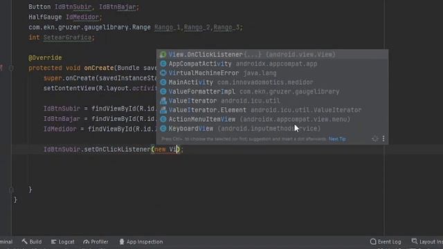Gráficas tipo Gauge, medidor o de velocidad en Android Studio Chipmunk 2022 - Charts смотреть онлайн