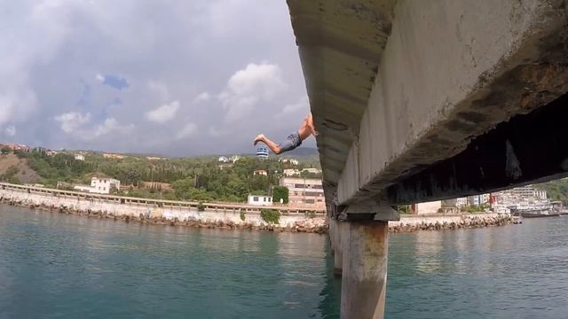 Клифф Дайвинг в Ялте 2018 часть 2 (Cliff Diving in Yalta 2018 part 2) смотреть онлайн