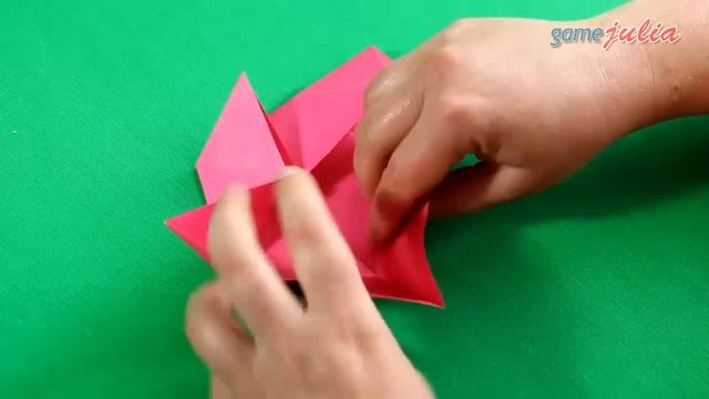 ⭐Оригами Цветок Звезда из бумаги⭐ смотреть онлайн